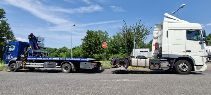 Odťah kamiónov, LKW a autobusov